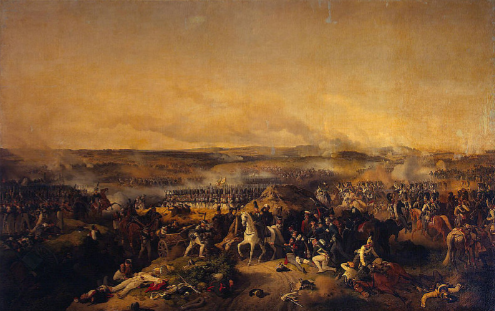 Рис. 5. П. Гесс. Бородинское сражение. 1843.