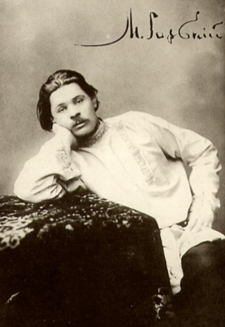 Рис. 2. М. Горький. Фото 1890-х.