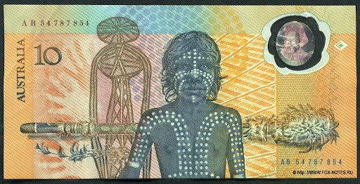 Рисунок 1. Изображение аборигенов на австралийской банкноте