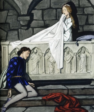 Рис. 3. Д. Шмаринов. «Ромео и Джульетта». 1963.