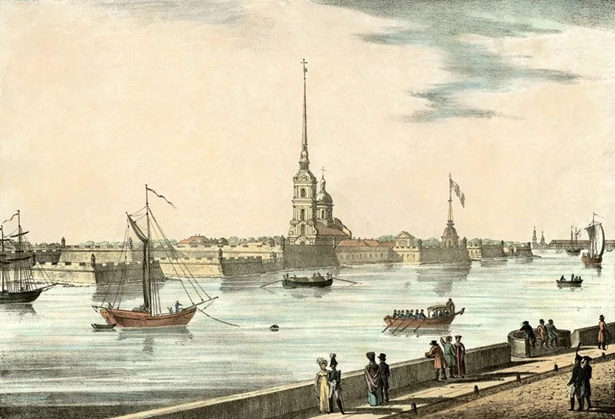 Рис. 6. Санкт-Петербург в XVIII веке
