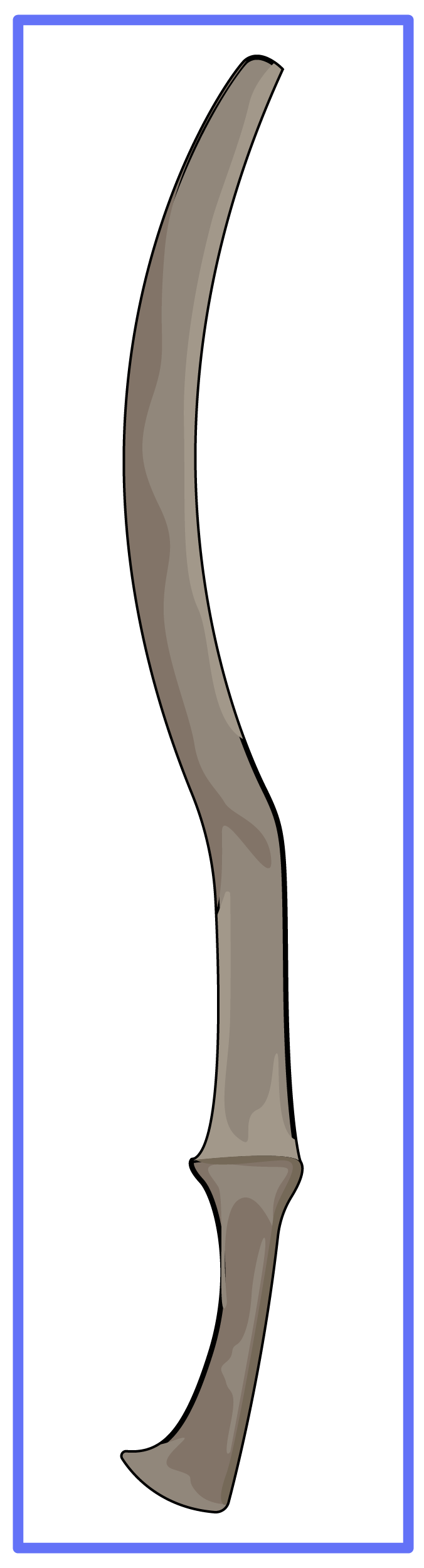 Рис. 2. Ассирийский железный меч