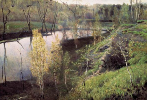 Рис. 2. И.С. Остроухов. Первая зелень. 1887–1888.