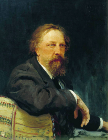 Рис. 2. И.Е. Репин. А.К. Толстой. 1879.