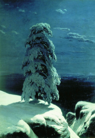 Рис. 7. И.И. Шишкин. «На сере диком...» 1891.