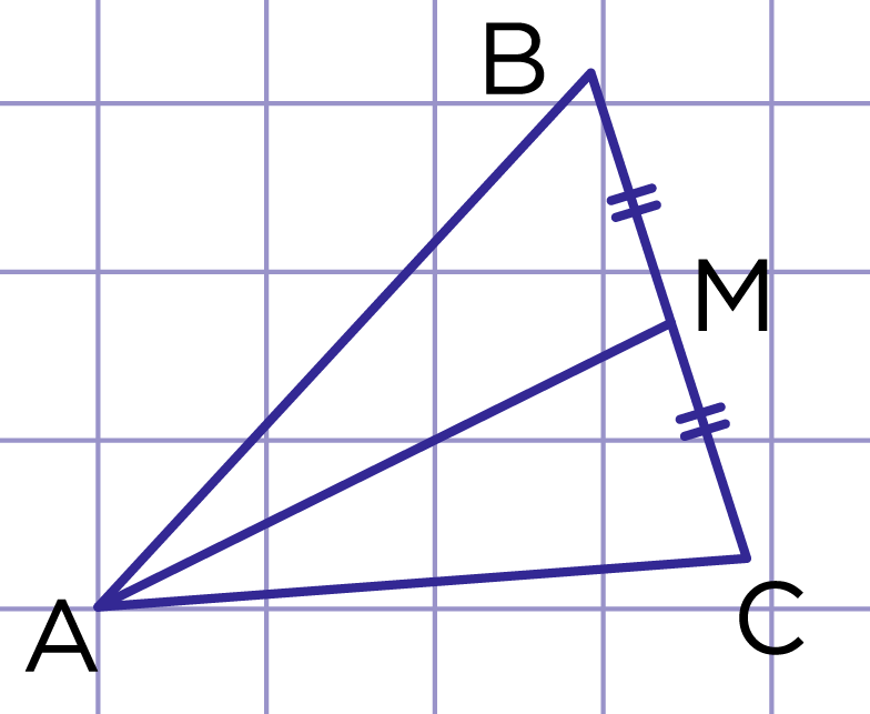 С помощью чертежных инструментов найдите на рисунке медиану биссектрису высоту треугольника мкт