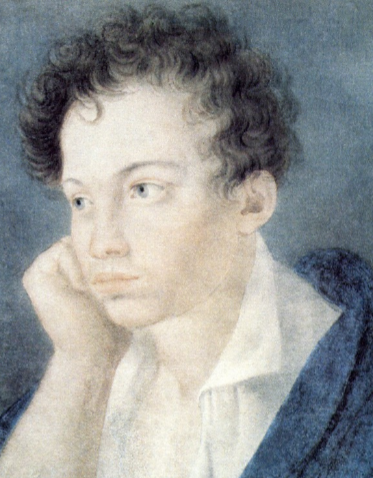 Рис. 1. Предположительно С. Чирков. А.С. Пушкин в юности. 1810-е.