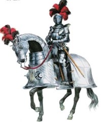 Рис. 4. Рыцарь на коне