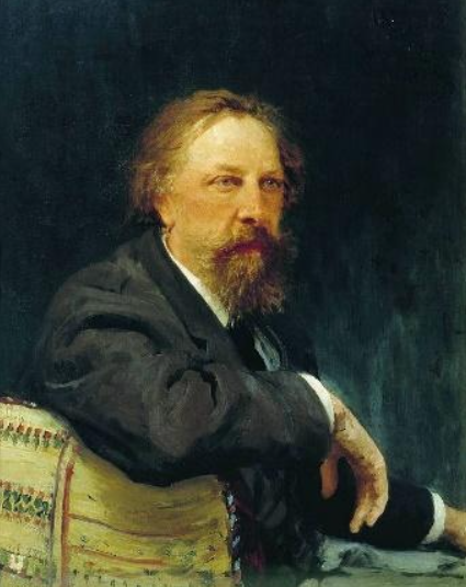 Рис. 5. И.Е. Репин. Портрет А.К. Толстого, 1879