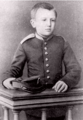 Рис. 2. А.И. Куприн — кадет. Фото 1880.