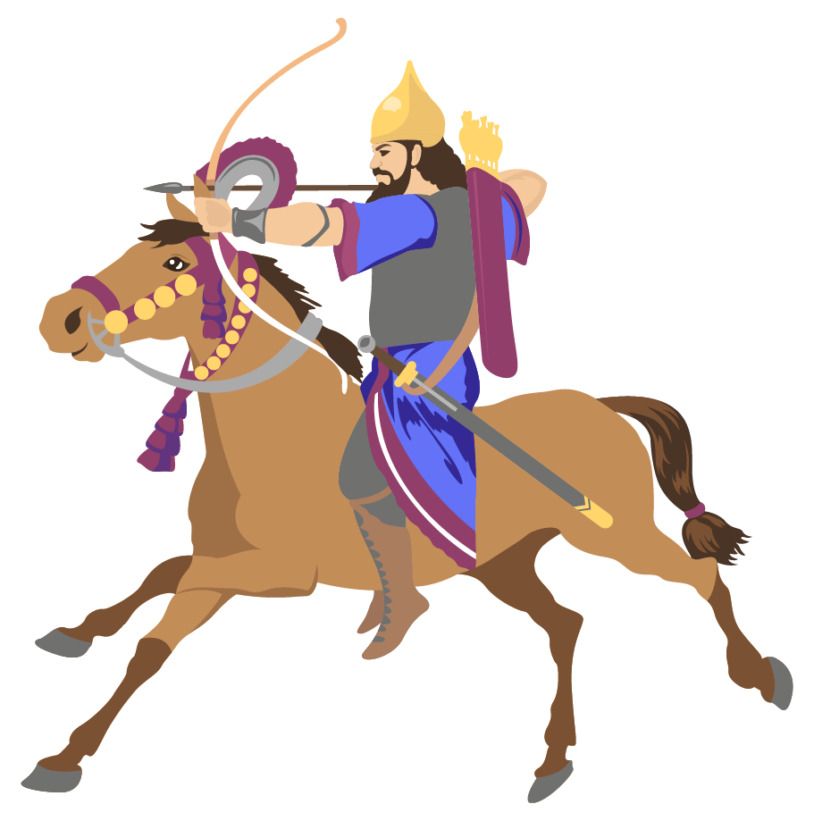 Рис. 3. Воин ассирийской конницы