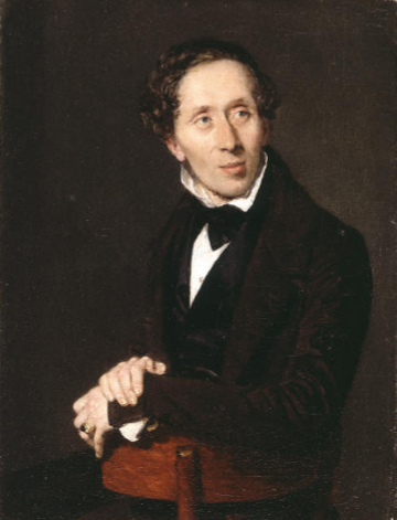 Рис. 1. К.А. Дженсен. Портрет Х.К. Андерсена. 1846.
