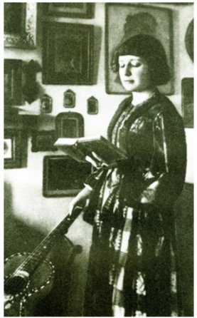 Рис. 1. М.И. Цветаева. Фото 1914.